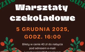 Świąteczne warsztaty czekoladowe